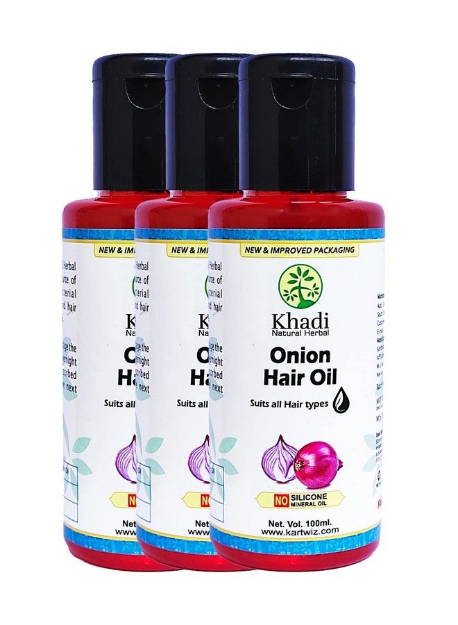 Red Onion Oil For Hair Growth (Pack Of3)