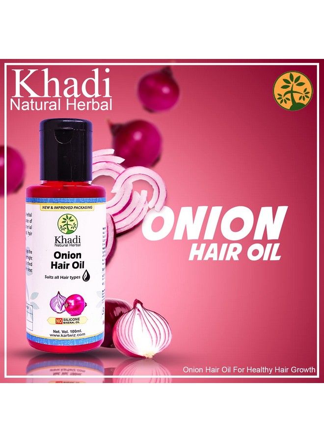 Red Onion Oil For Hair Growth (Pack Of3)