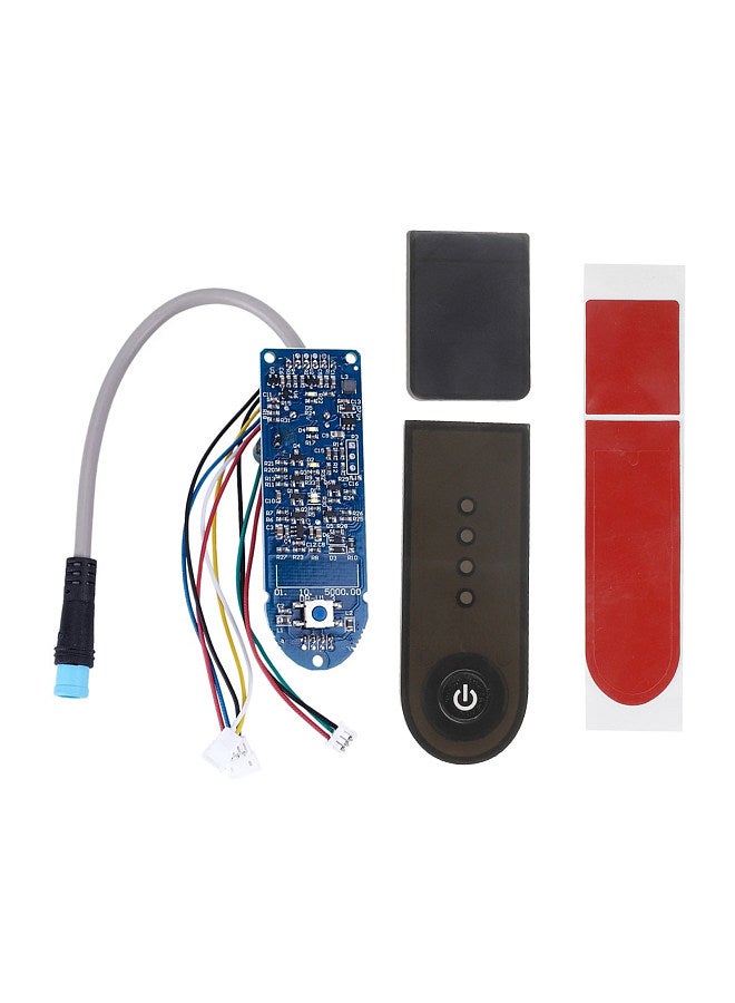 Electric Scooter BT Dashboard Circuit Board with Cover Replacement for Xiaomi Mijia M365 Electric Scooter