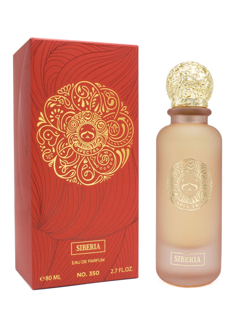 350 Siberia Eau De Parfum For Men & Women - 80ml
