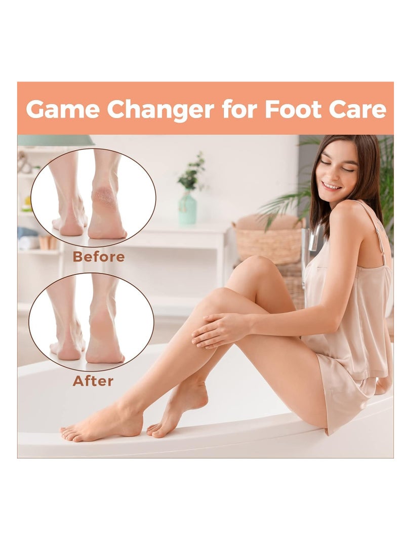 Foot File Foot Scrubber Pedicure - Callus Remover for Feet Easkep Professional Grater Rasp Foot Scraper Corns Callous Removers Cracked Dead Skin Remover for Dry and Wet Feet