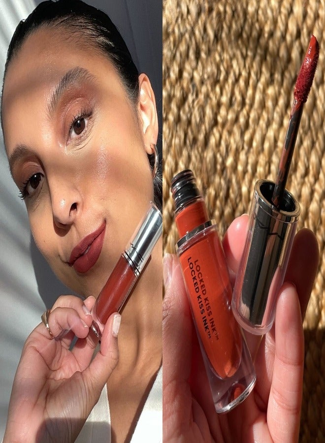 M·A·C Locked Ki**ss Ink 24HR Lipcolour SOPHISTRY 69DEEP WARM BROWN 4ml
