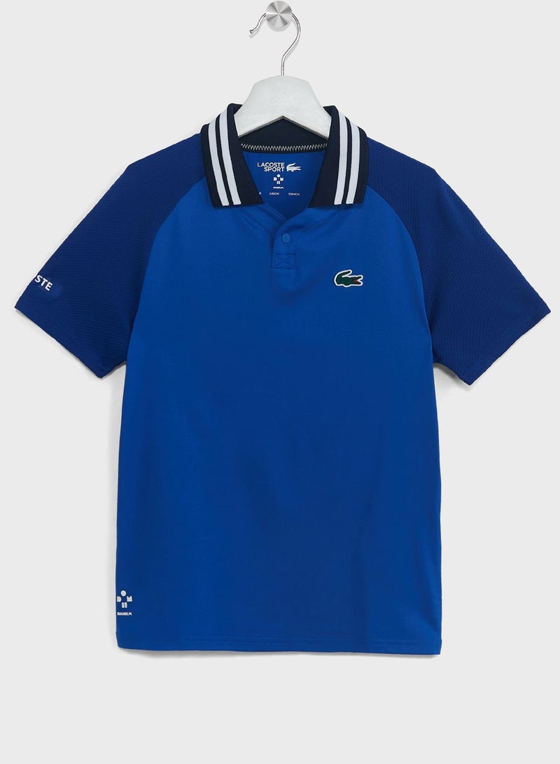 Kids Colorblock Polo