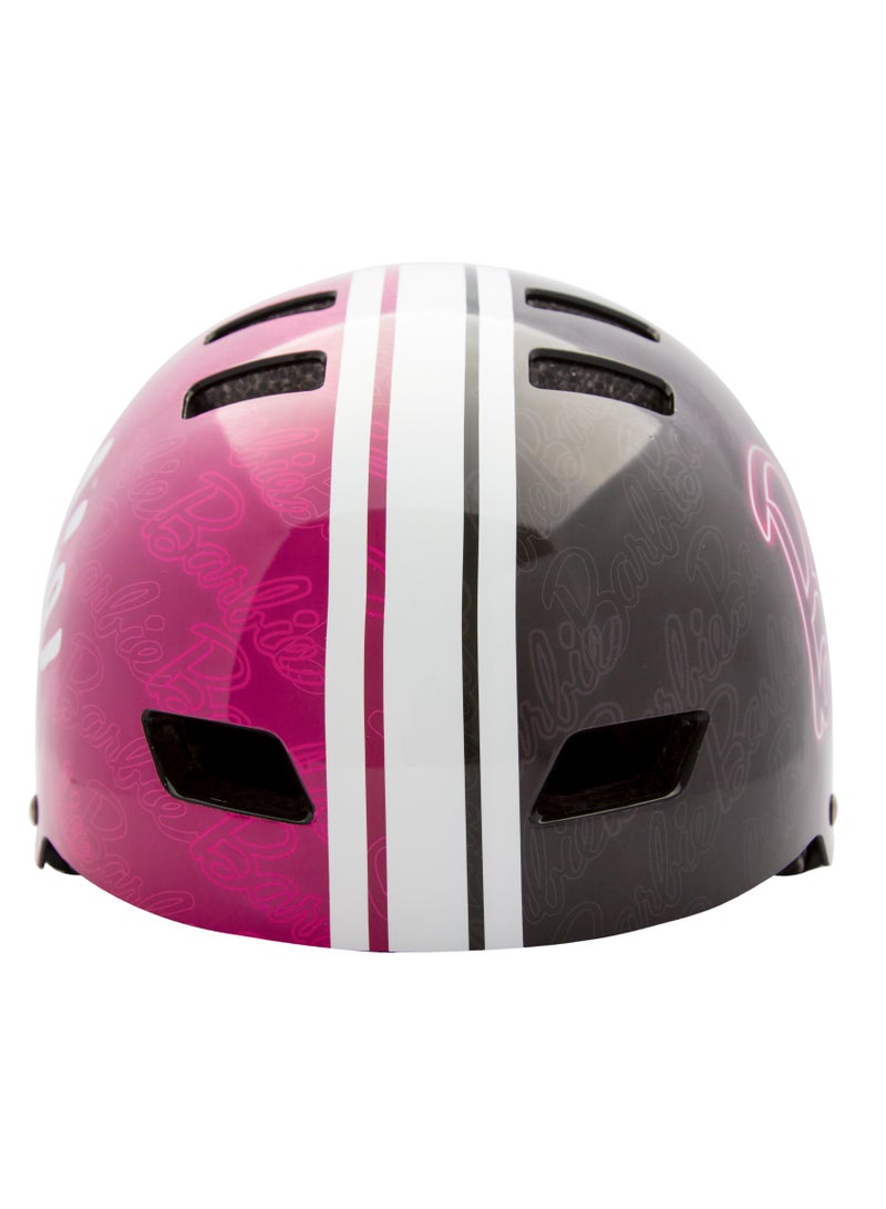 Barbie MultiSport Helmet | Adjustable Size | Ages 6-14 | Baseball, Skateboarding, Biking | Safe & Stylish