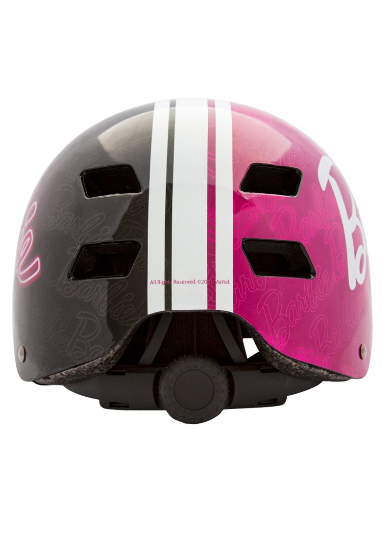 Barbie MultiSport Helmet | Adjustable Size | Ages 6-14 | Baseball, Skateboarding, Biking | Safe & Stylish