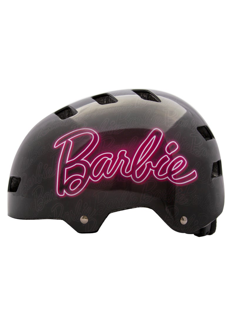 Barbie MultiSport Helmet | Adjustable Size | Ages 6-14 | Baseball, Skateboarding, Biking | Safe & Stylish