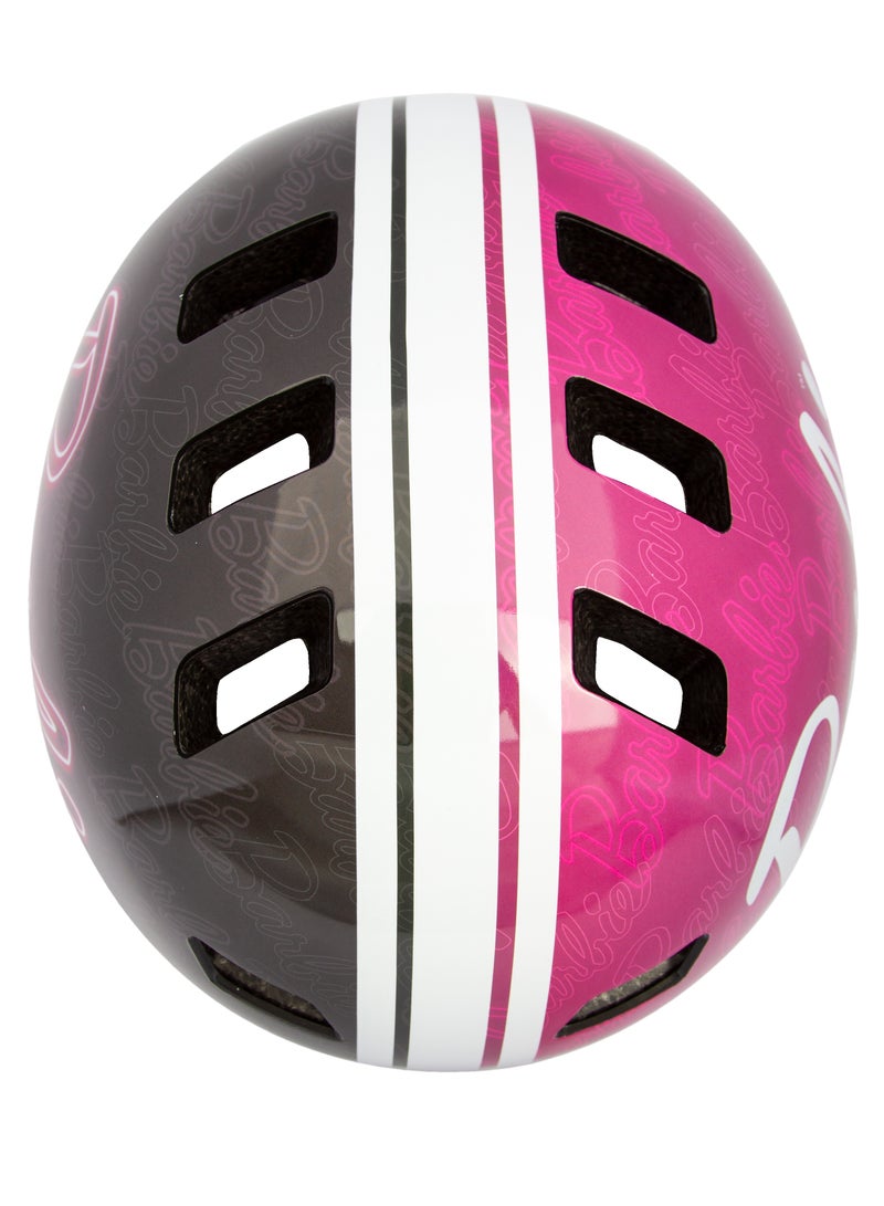 Barbie MultiSport Helmet | Adjustable Size | Ages 6-14 | Baseball, Skateboarding, Biking | Safe & Stylish