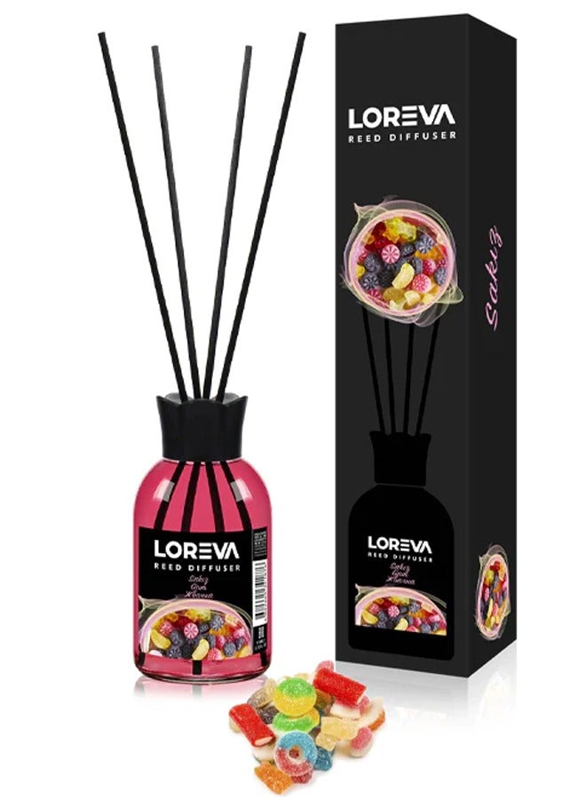 Loreva Reed Diffuser Gum Room Fragrance  110ml
