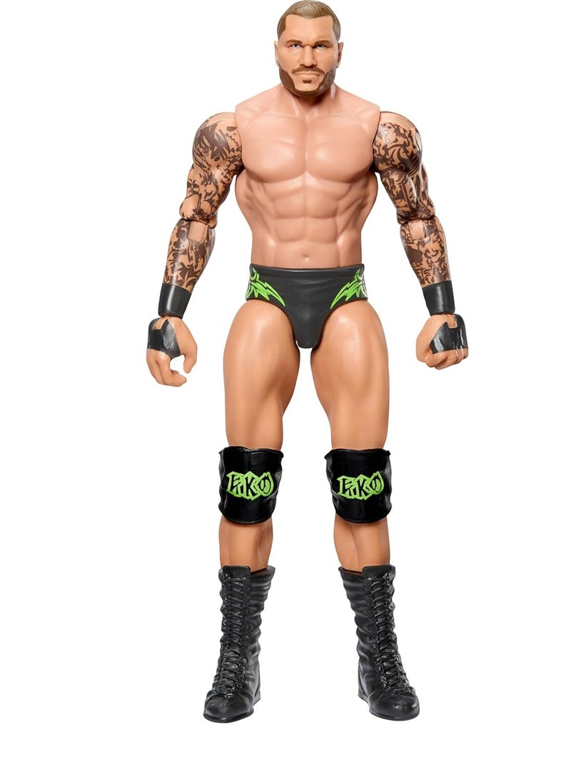 Top Picks Action Figure, 6-inch Collectible Randy Orton with 10 Articulation Points & Life-Like Look