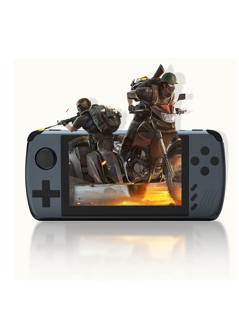 Open Source Handheld Game Console, 4.3 Inch IPS HD Screen, 3500+ Classic Video Games, Multi-Emulator/HD Output/TF Card Expansion (ATM7051 CPU Quad Core ARM CORTEX-A9, 64G Black)
