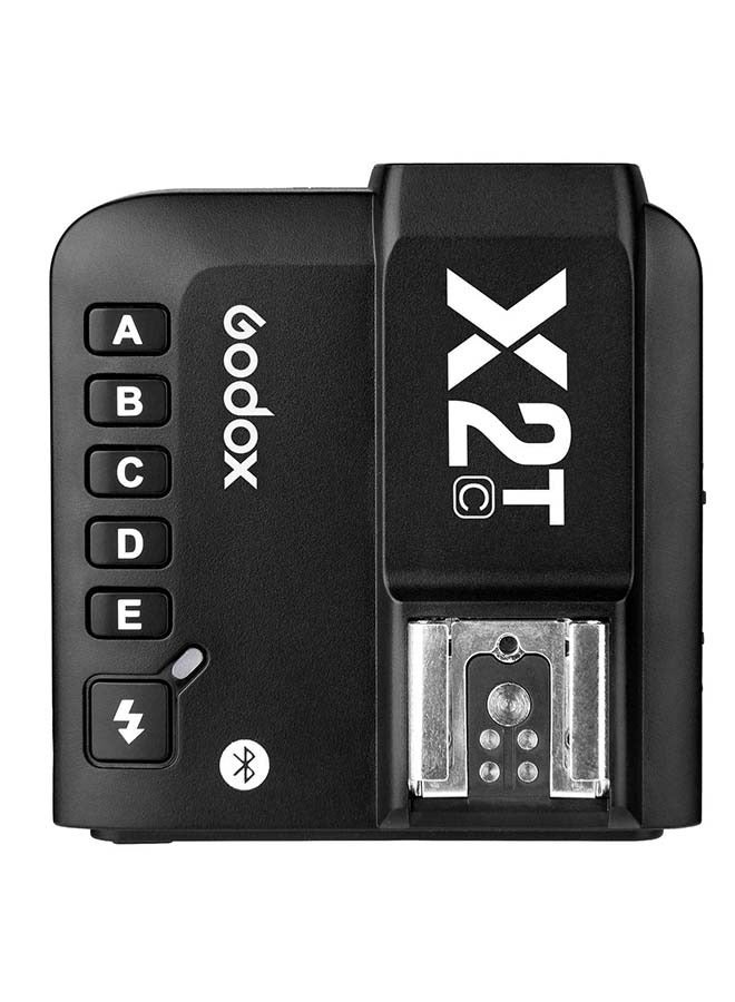 Godox X2T-C TTL Wireless Flash Trigger for Canon, 1/8000s HSS Bluetooth Connection Supports iOS/Android App Controller, TCM Function, 5 Separate Group Buttons, New Hotshoe Locking, New AF Assist Light