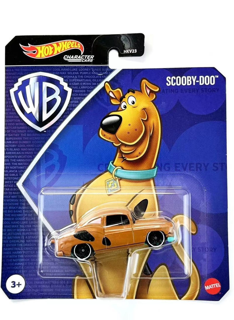 Hot Wheels Cartoon Character Scooby-Doo Collaboration Diecast Car