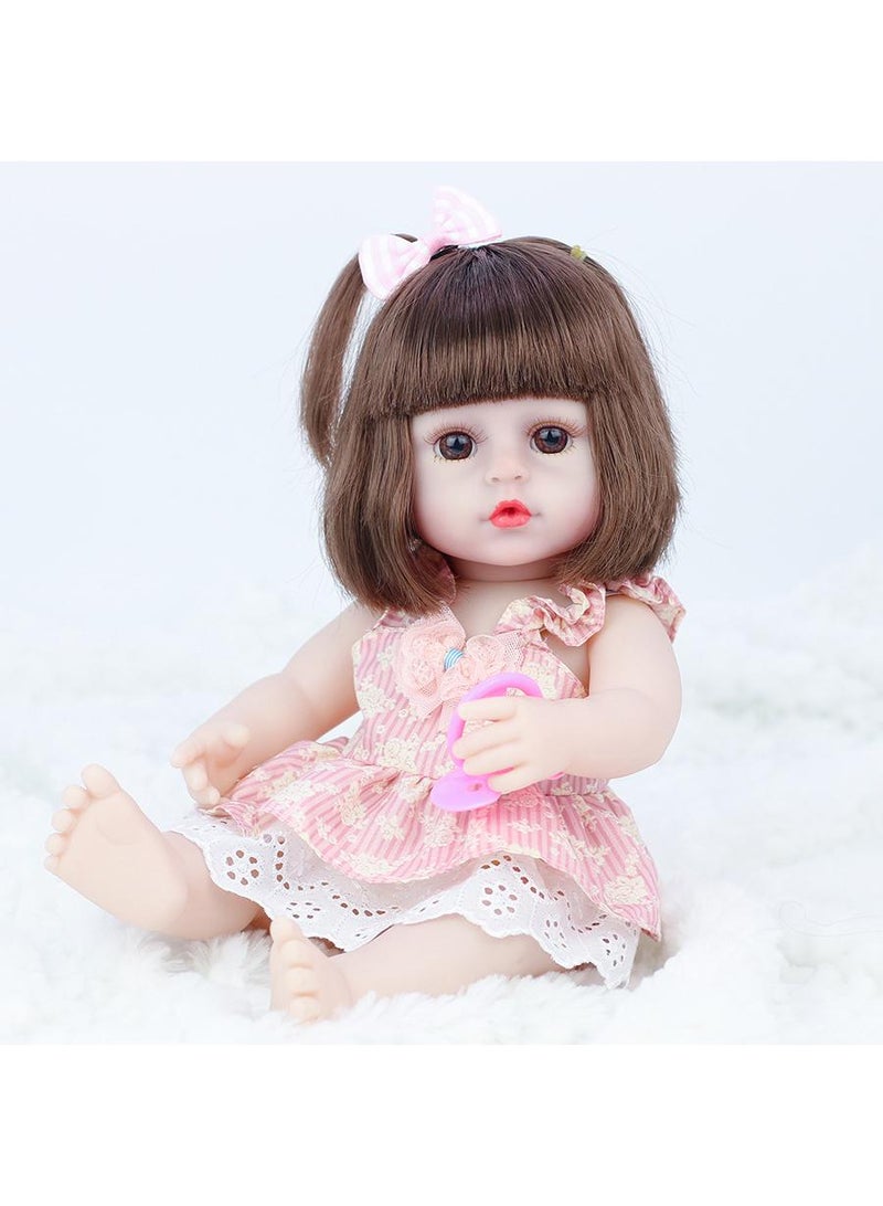 Reborn Baby Doll Simulated Enamel Baby Doll Children's Toy 39cm