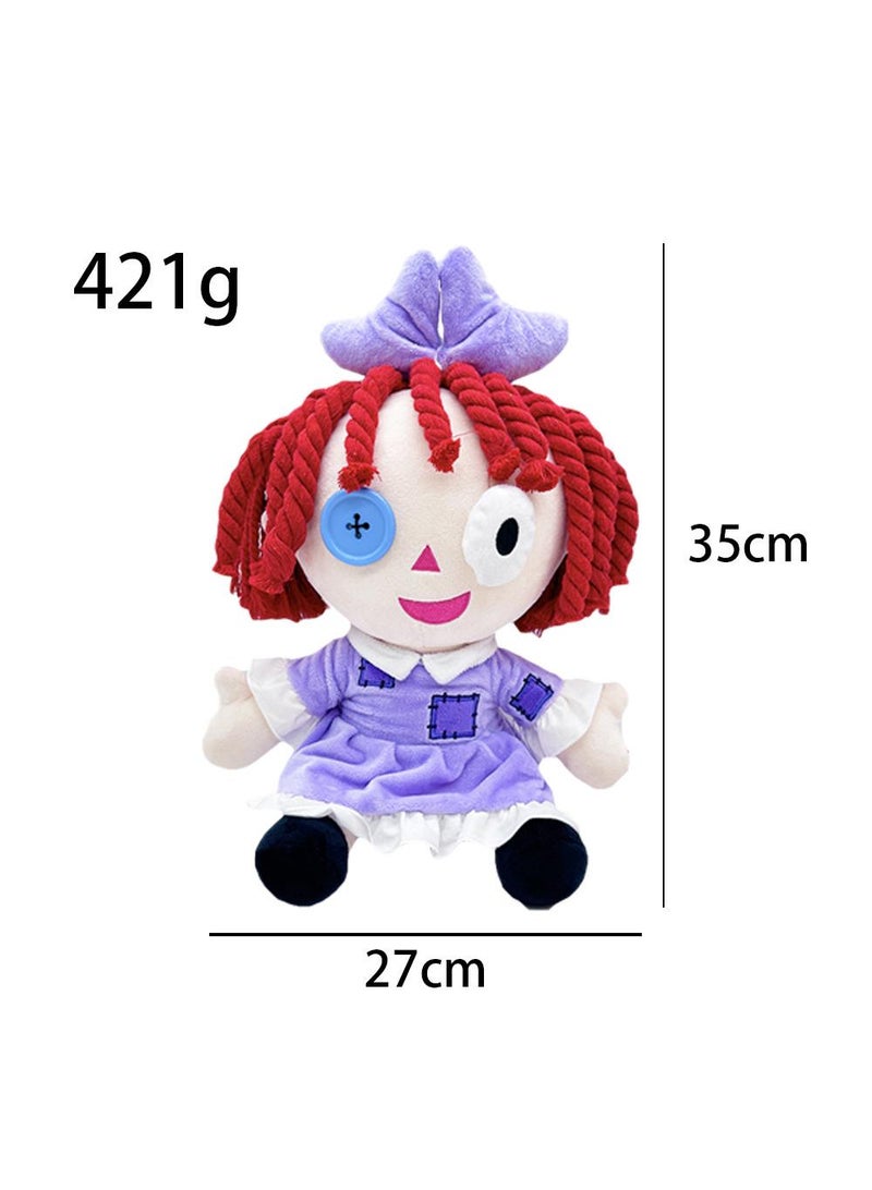 1 Pcs The Amazing Digital Circus Plush Toy Patch Girl 35cm