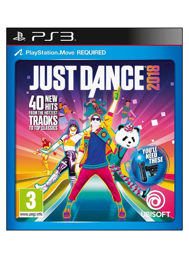 Just Dance 2018 - PlayStation 3 - music_dancing - playstation_3_ps3