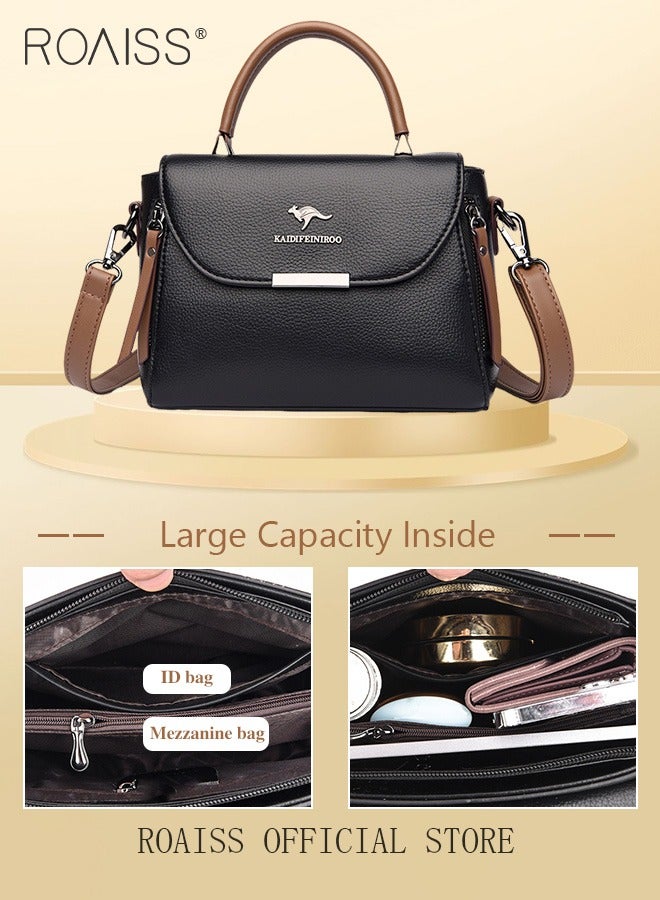 Women Shoulder Crossbody Bag Large Capacity Compact and Exquisite Women Handbag