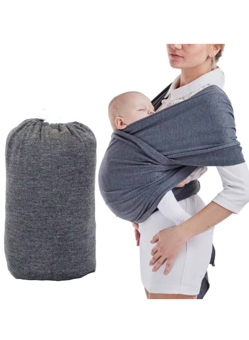 Baby Sling Carrier with  Adjustable Baby Carrier Wrap for Sleeping Walking Travel