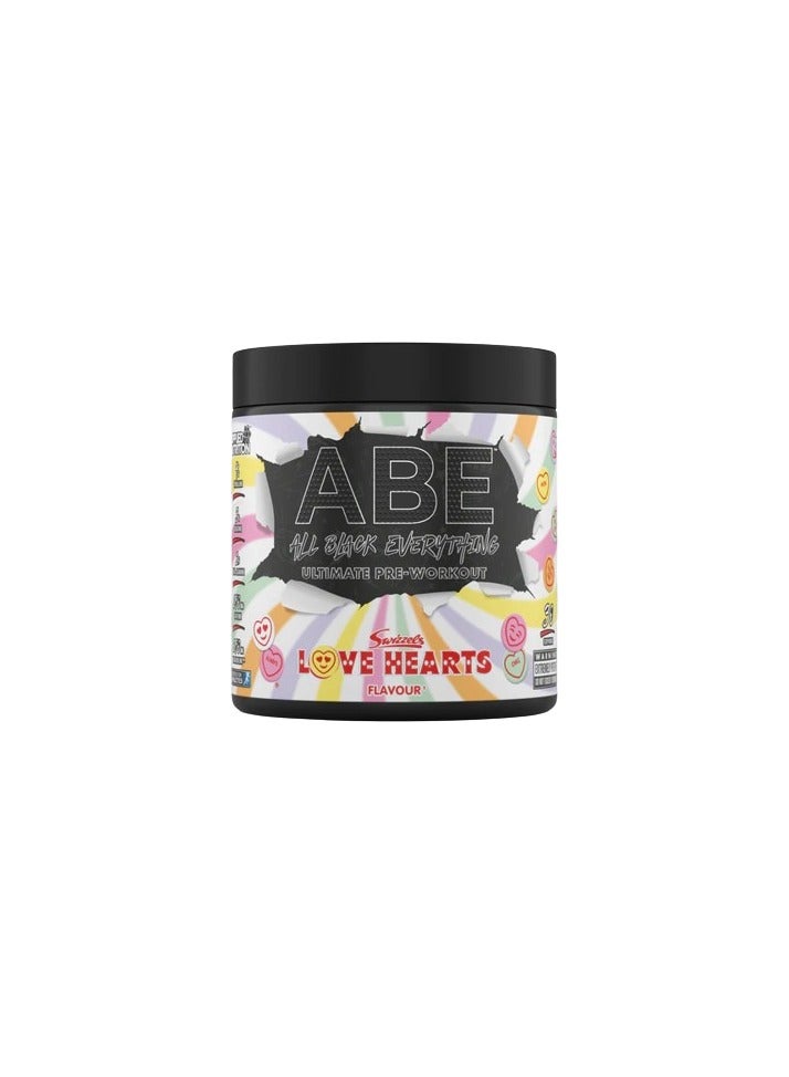 Applied Nutrition ABE - ALL BLACK EVERYTHING PRE-WORKOUT Swizzles Love Hearts 375g