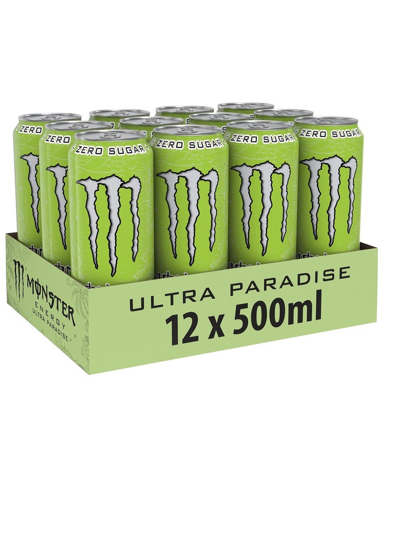 Monster Energy Drink Ultra Paradise 500ml Pack of 12