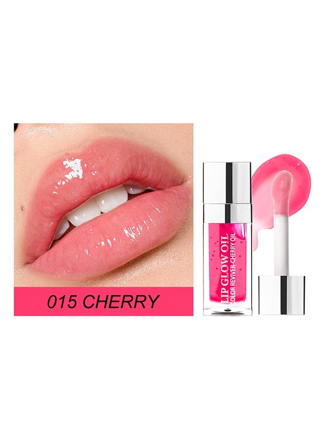 YOUNG VISION Lip Glow Oil, 2 In 1 Double Effect Lip Glow Oil, Keeps Your Lips Moisturized, Locks In Moisture And Maintains a Lasting Charm,Simple To Operate and Save Your Time #015