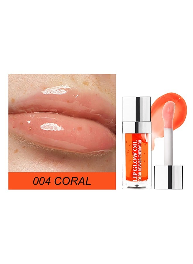 YOUNG VISION Lip Glow Oil, 2 In 1 Double Effect Lip Glow Oil, Keeps Your Lips Moisturized, Locks In Moisture And Maintains a Lasting Charm,Simple To Operate and Save Your Time #004