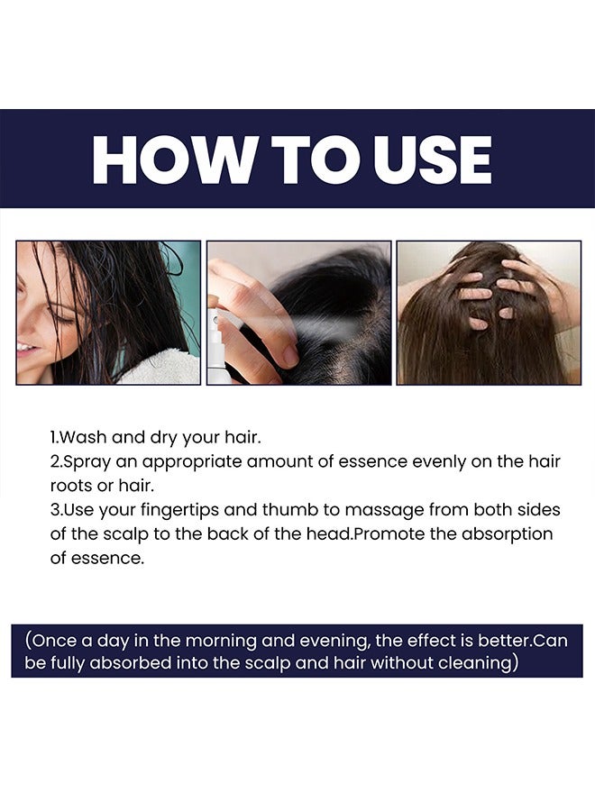 Hair Growth Spray, Hair Growth Serum Spray, Ultra Hair Growth Formula Serum Spray, Grow Thicker Hair In 8 Weeks