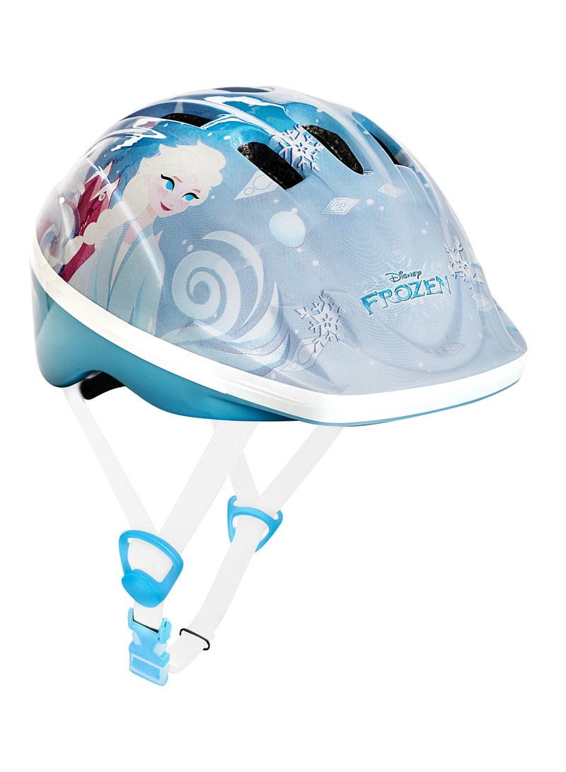 Spartan Frozen Helmet – Frozen Themed Bike Helmet for Kids | Adjustable Fit, Superior Safety, and Cool Design | Perfect for Young Adventurers | Size M (50-52cm)