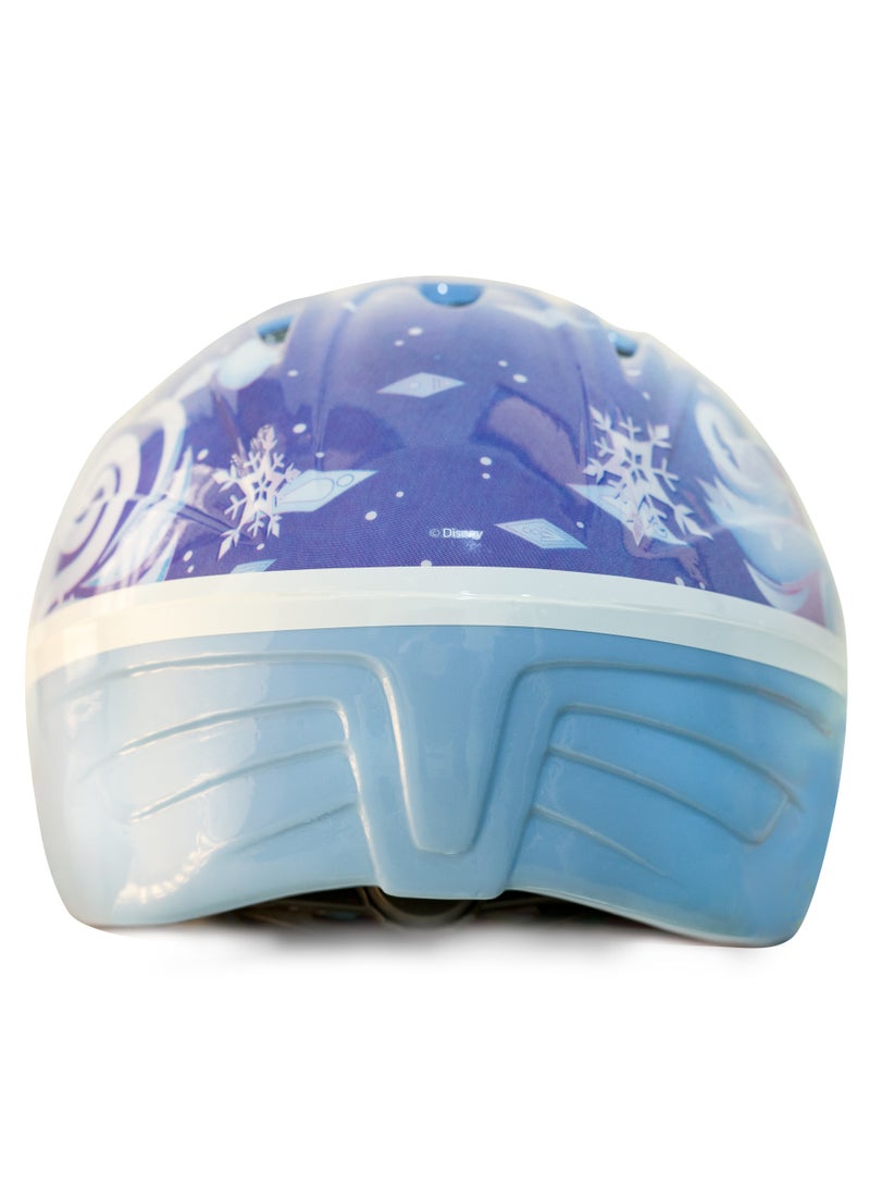 Spartan Frozen Helmet – Frozen Themed Bike Helmet for Kids | Adjustable Fit, Superior Safety, and Cool Design | Perfect for Young Adventurers | Size M (50-52cm)