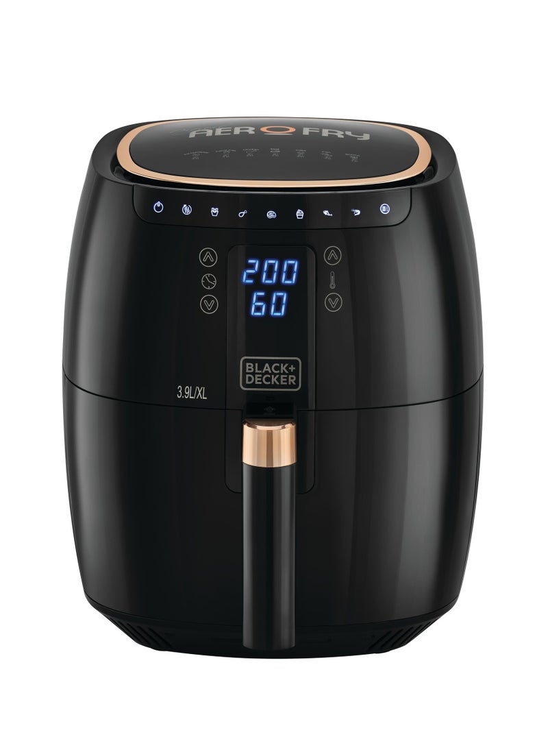 Digital 7-in-1 Multifunction Air Fryer 1500W 8.6L/1.4Kg Capacity With Rapid Hot Air Circulation For Frying, Grilling, Broiling, Roasting, and Baking 5.5 L 1500 W AF5539-B5 Black