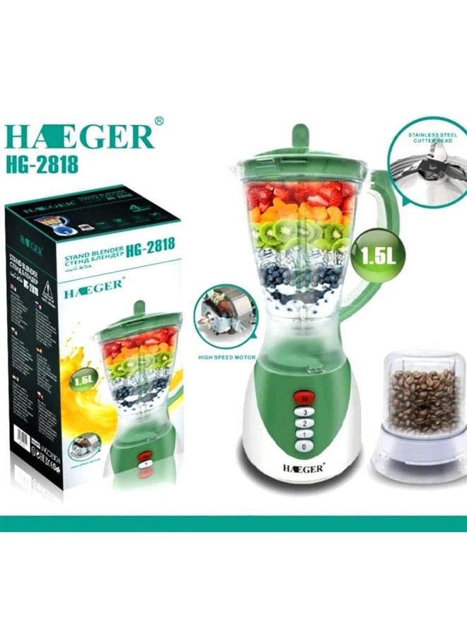 Haeger Stand Blender/ Juicer, 1.5 L, 450W