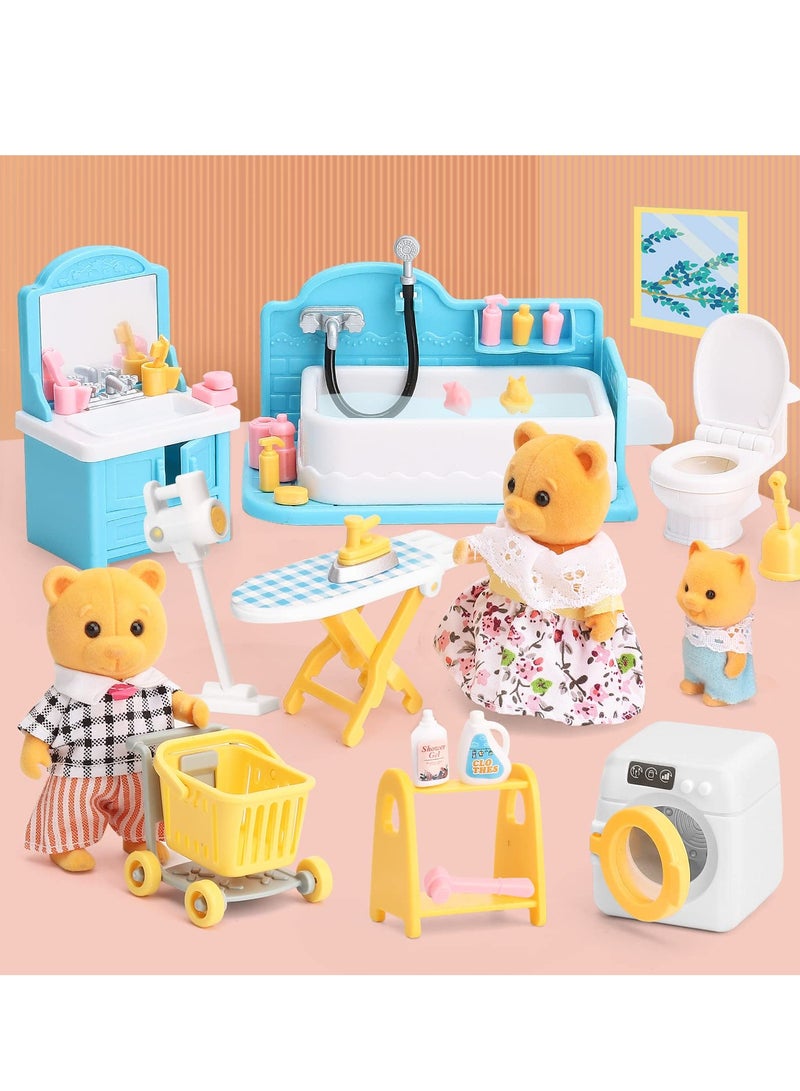 Doll House Furniture Accessories for Kids, House Big Dreams for Baby Toys, Gift for Kids Toddlers Age 3+