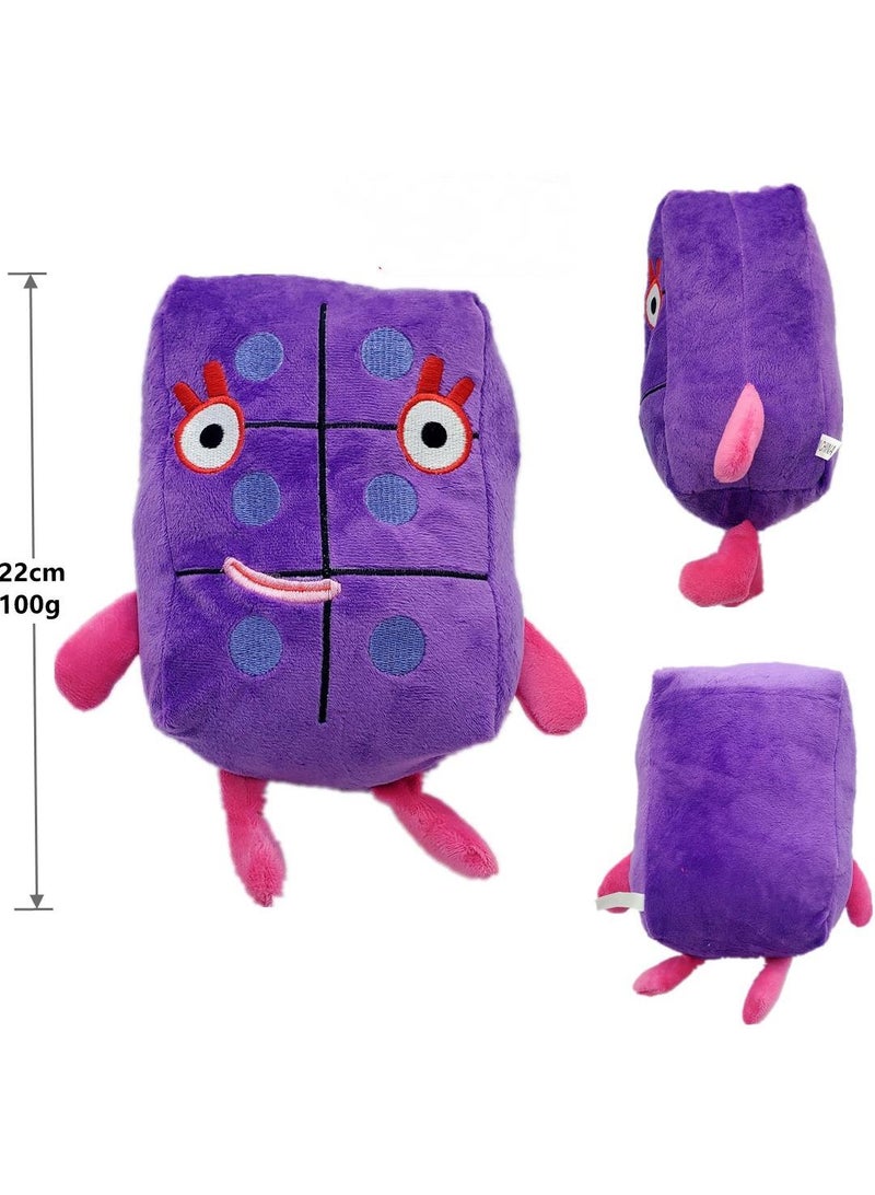 1 Pcs Numberblocks Plush Toy 22cm Best Gift For Boys And Girls