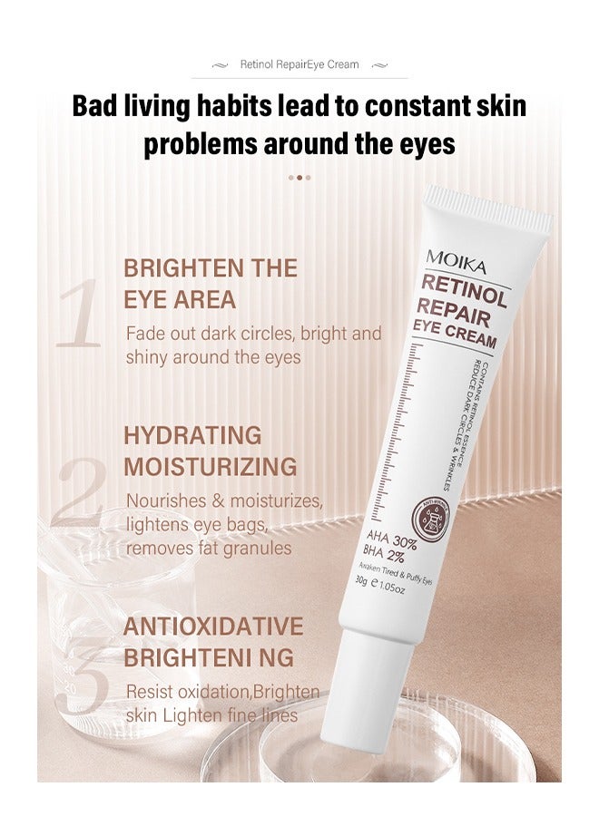 Retinol Repalr Eye Cream/Fade fine lines and dark circles in the eyes 30g