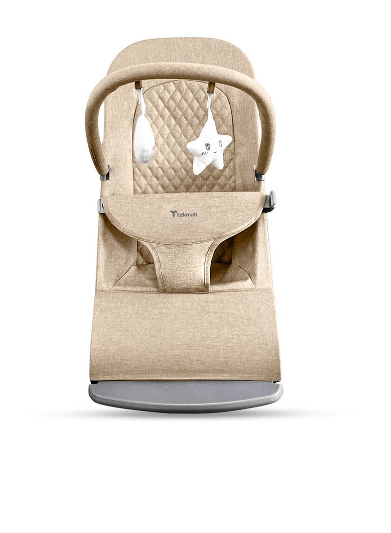 3 - Stage Baby Bouncer/Recliner Seat - Ivory