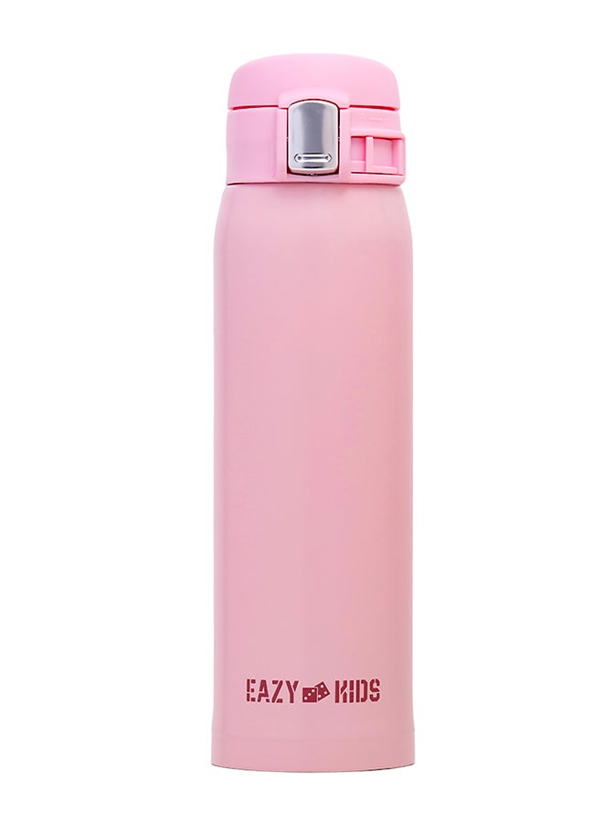 Double Wall Insulated Travel Water Bottle - Pink, 500 ML