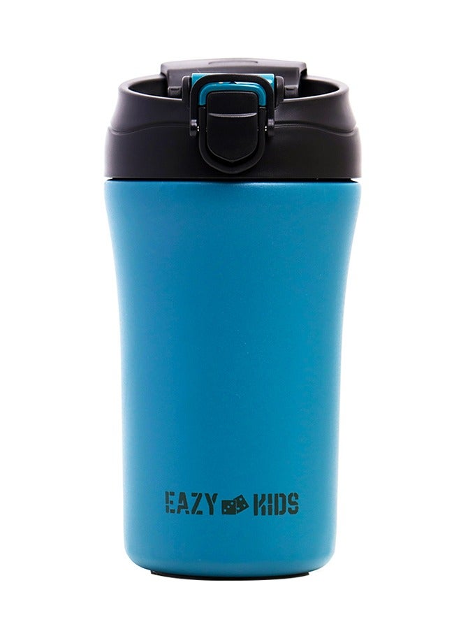 Double Wall Insulated Tumbler Water Bottle - Blue, 400 ML