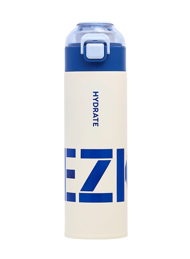 Double Wall Insulated Travel Water Bottle - Blue, 550 ML