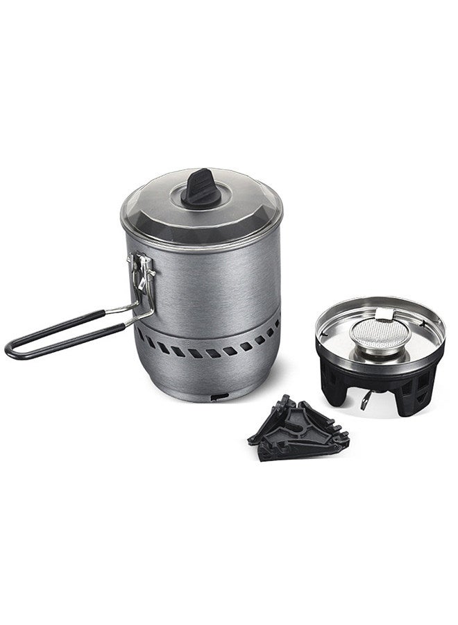 All-In-One Outdoor Stove Pot Camping Wild Gas Windproof Portable Reactor Outdoor Stove Head