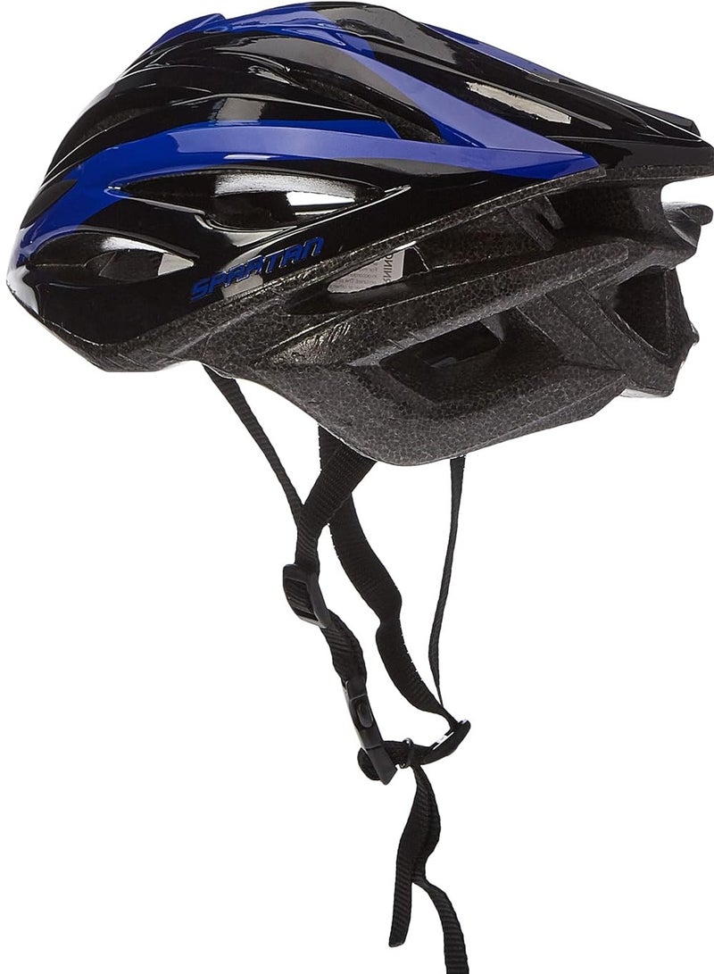 Adult Bike Helmet | Impact Resistant EPS Foam | Ventilated Aerodynamic Design | Lightweight & Breathable | Adjustable Size Medium