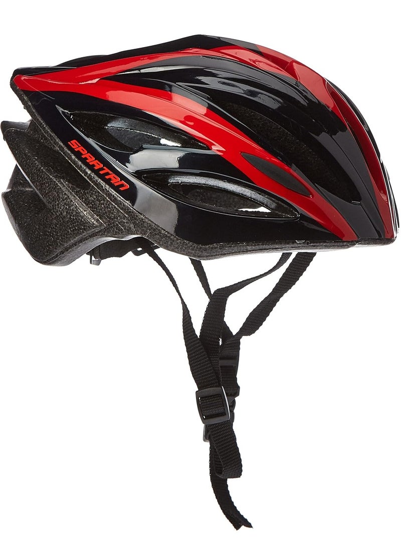 Adult Bike Helmet | Impact Resistant EPS Foam | Ventilated Aerodynamic Design | Lightweight & Breathable | Adjustable Size Medium