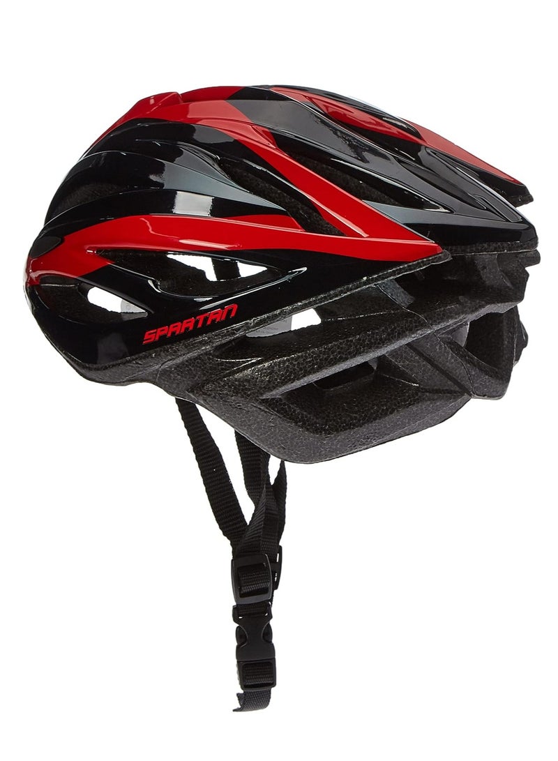 Adult Bike Helmet | Impact Resistant EPS Foam | Ventilated Aerodynamic Design | Lightweight & Breathable | Adjustable Size Medium