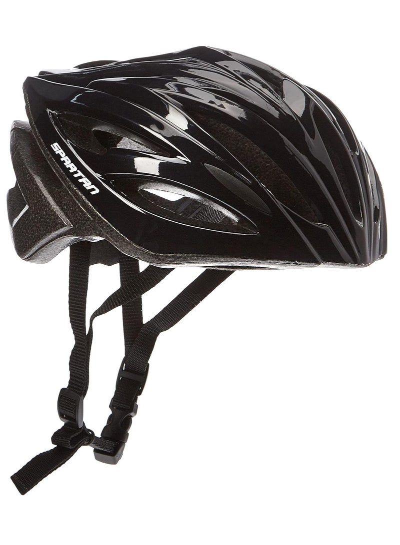 Adult Bike Helmet | Impact Resistant EPS Foam | Ventilated Aerodynamic Design | Lightweight & Breathable | Adjustable Size Medium