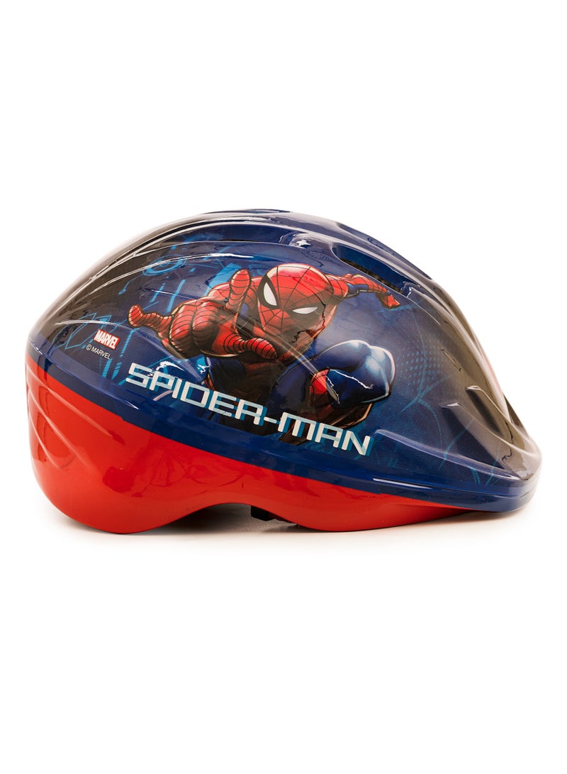 Spartan Spiderman Helmet – Spiderman Themed Bike Helmet for Kids | Adjustable Fit, Superior Safety, and Striking Design | Perfect for Young Explorers | Size M (50-52cm), Ages 5+