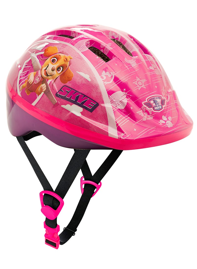 Spartan Paw Patrol Skye Helmet – Paw Patrol Skye Themed Bike Helmet for Kids | Adjustable Fit, Superior Safety, and Cool Design | Perfect for Young Adventurers | Size M (50-52cm)