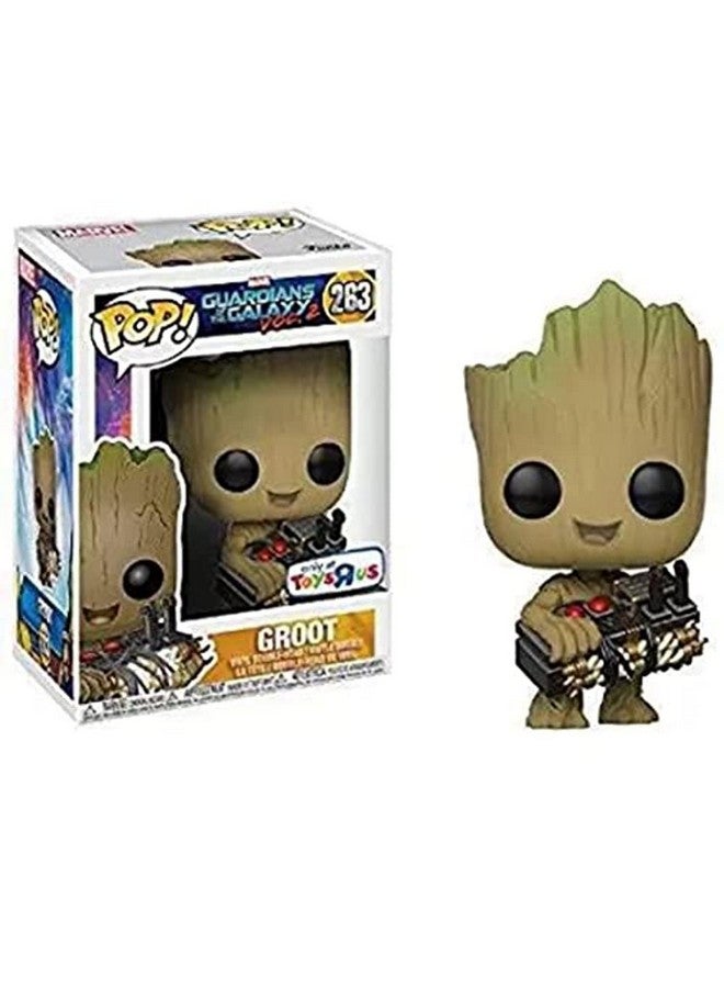 Pop Guardians Of The Galaxy Groot With Bomb Collectible Figure Multicolor