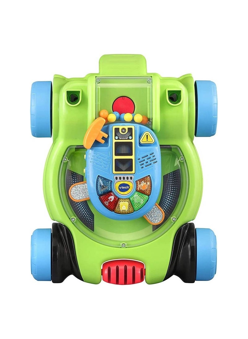 Pop And Spin Mower Toy Summer Outdoor Push Toys - Green