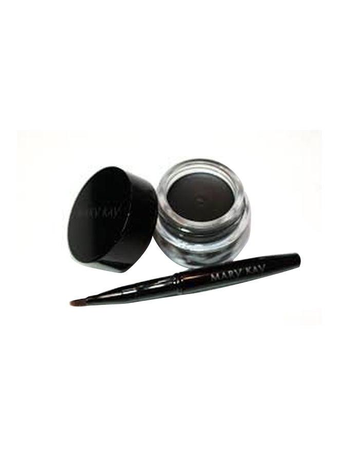 Eyeliner Gel With Expandable Brush Applicator Set Black
