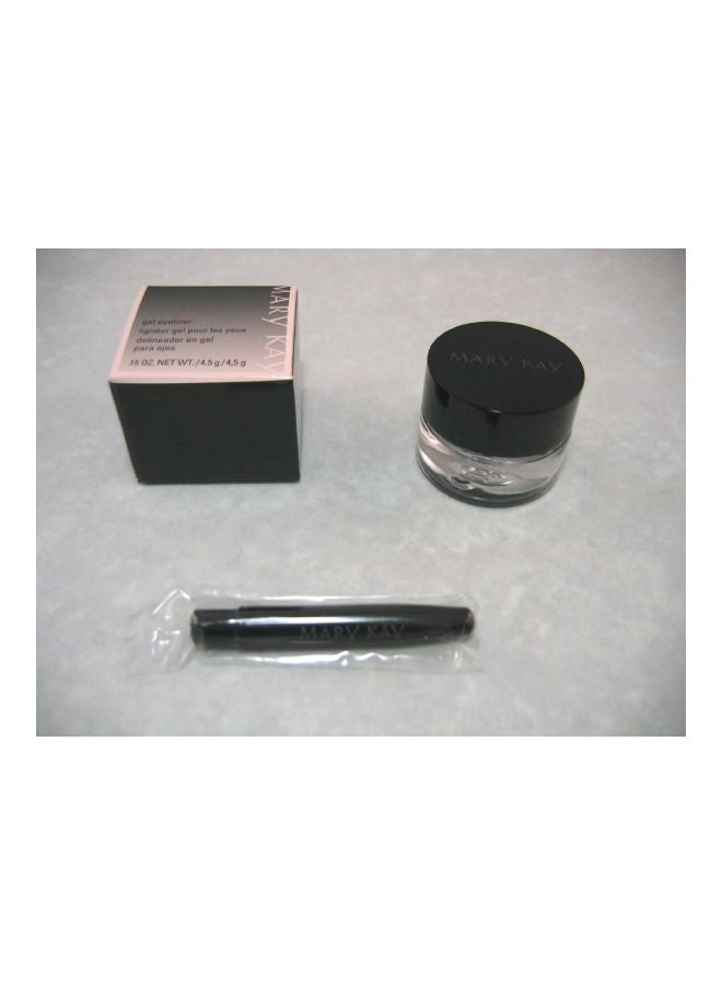 Eyeliner Gel With Expandable Brush Applicator Set Black