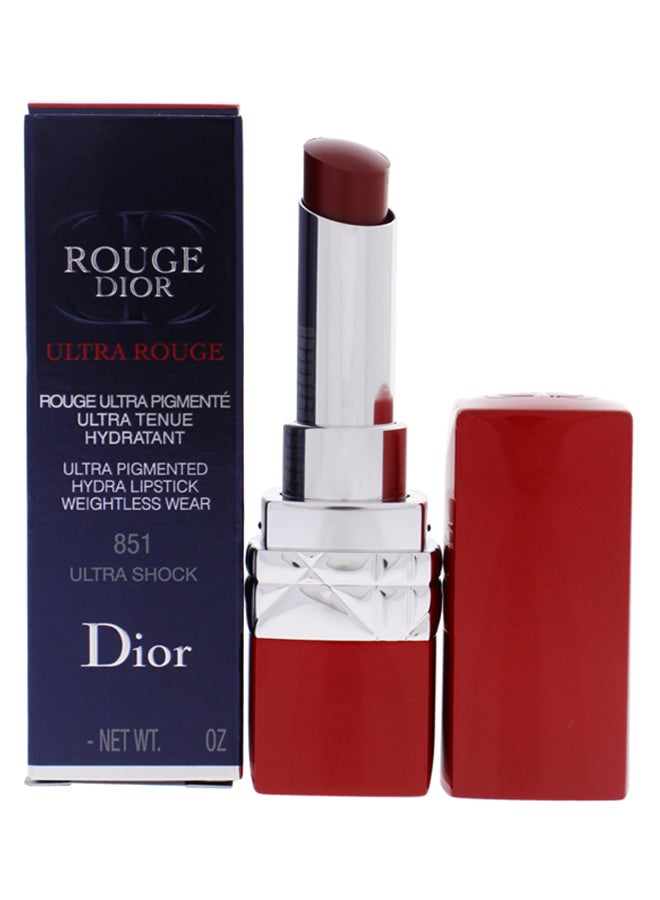 Rouge Dior Ultra Rouge Lipstick 851 Ultra Shock