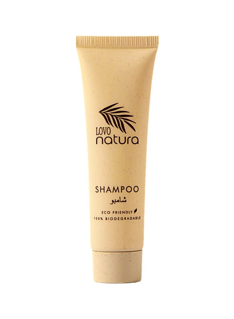 Eco-Friendly Shampoo Tube 30ml Travel Pack Of 250Pcs Hotel Amenities Shampoo Bulk 100% Biodegradable